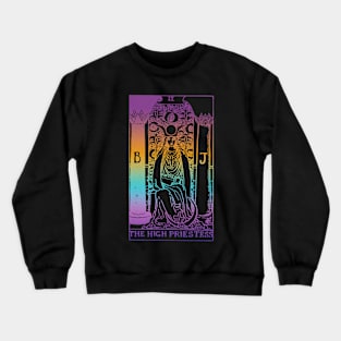 The High Priestess Tarot Card Crewneck Sweatshirt